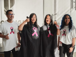 LA Rams, Pechanga Team Up for Haircuts for Cancer Rams Pechanga Hair Donation