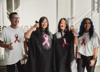 LA Rams, Pechanga Team Up for Haircuts for Cancer Rams Pechanga Hair Donation