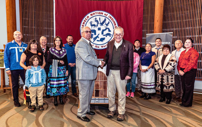 Seneca Nation President & Senator Schumer Seneca Nation President & Senator Schumer