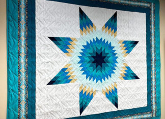 Cheyenne River Youth Project Hosts Annual Star Quilt Raffle To Support Lakota Holiday Toy Drive CRYP Lakota star quilt