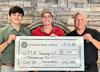 Choctaw Development Fund Awards $5,000 Forgivable Loan to Small Business Choctaw Development Fund TLK Trucking