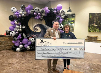 Eagle Mountain Donates $97,000 From 21st Annual Charity Golf Tournament to Four Non-Profits Eagle Mountain Golden Empire donation