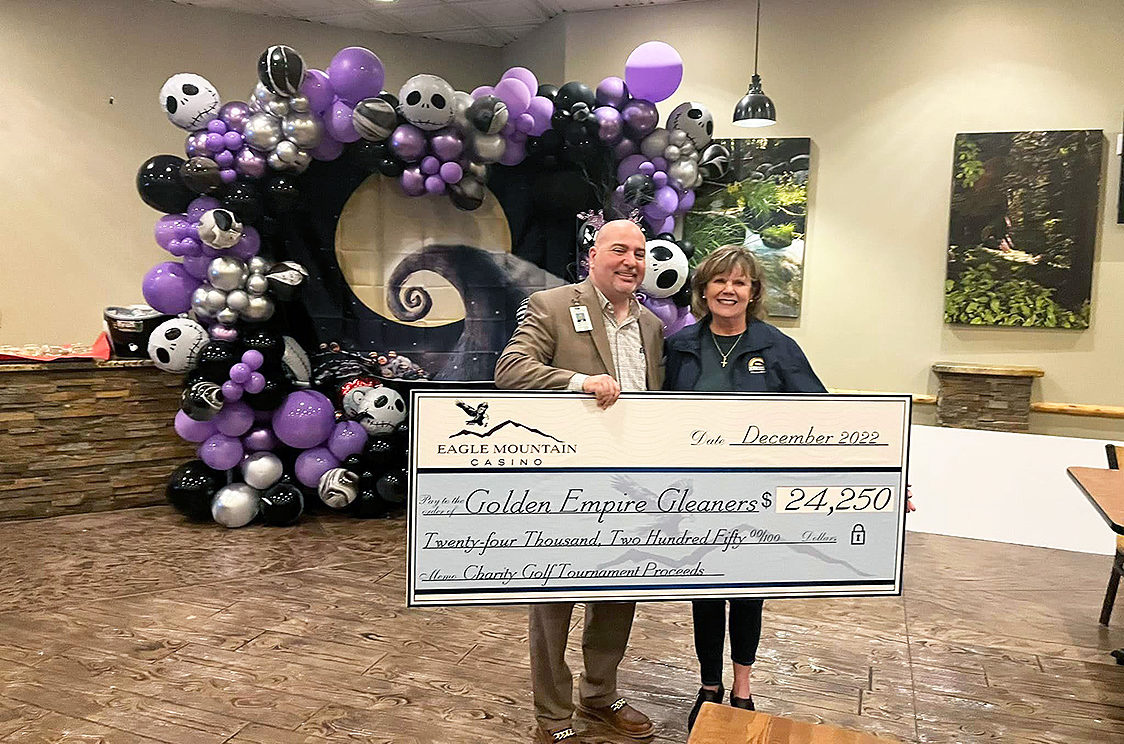Eagle Mountain Donates $97,000 From 21st Annual Charity Golf
Tournament to Four Non-Profits