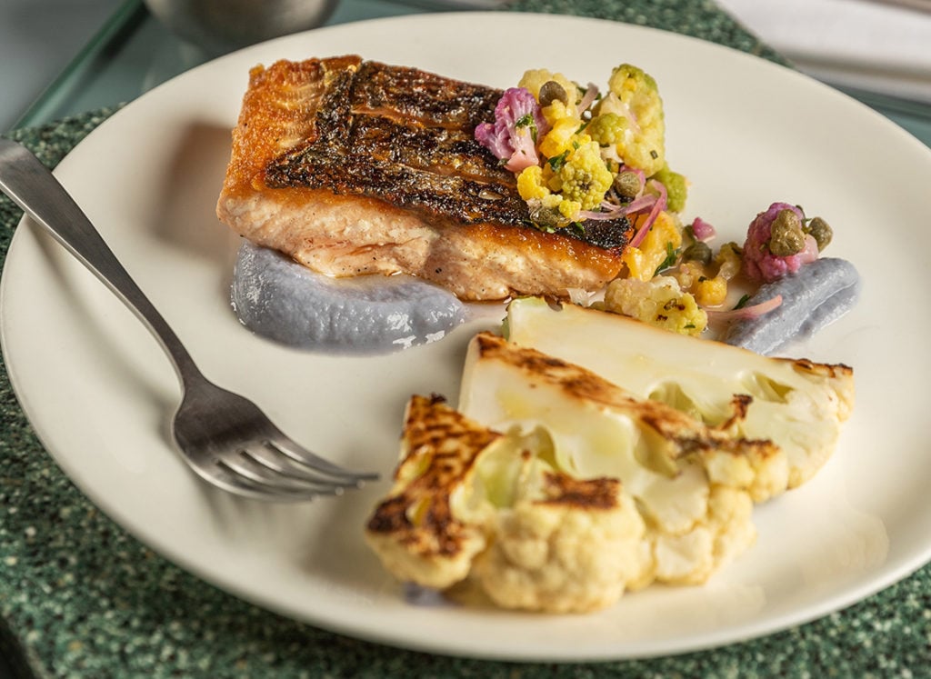 Harrah's Salt & Fin Salmon