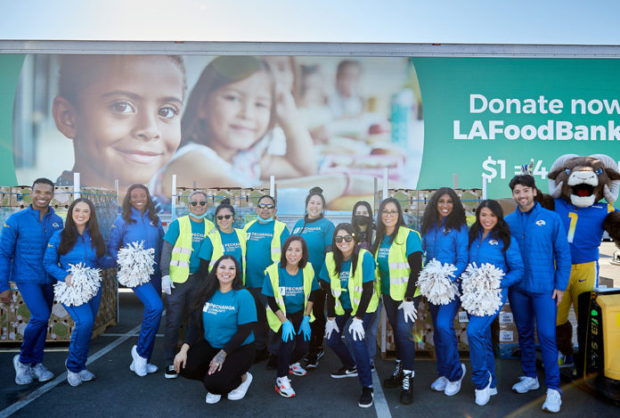 Pechanga-Rams-Food Bank
