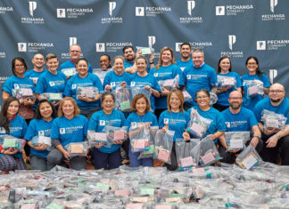 Pechanga Volunteers Pack Care Kits for Vets in Need Pechanga Vet Care Kits