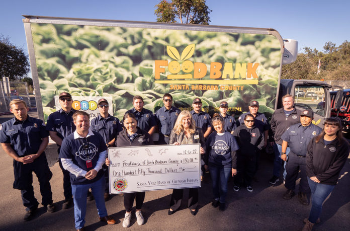 Santa Ynez $150K Foodbank Donation