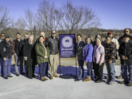 Cherokee Leaders Celebrate Construction of Future Community Organization Building Illinois River Area Community Organization