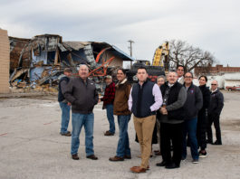 Demolition Begins To Construct New Osage Nation Health Care Facility Osage Nation Wahzhazhe Health Center Demolition