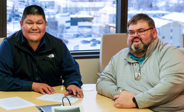 Tlingit & Haida land trust signing Tlingit & Haida land trust signing