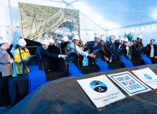 Mashantucket Pequot Celebrates Groundbreaking of Great Wolf Lodge Adjacent to Foxwoods Great Wolf Lodge Groundbreaking