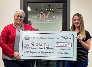 Choctaw Development Fund Awards $5,000 Forgivable Loan to The Rebel Fork PLLC The Rebel Fork