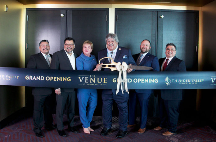 The Venue Thunder Valley ribbon cutting The Venue Thunder Valley ribbon cutting