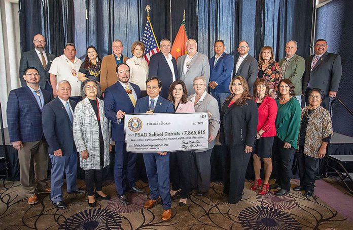 Cherokee $7.8M school donation Cherokee $7.8M school donation