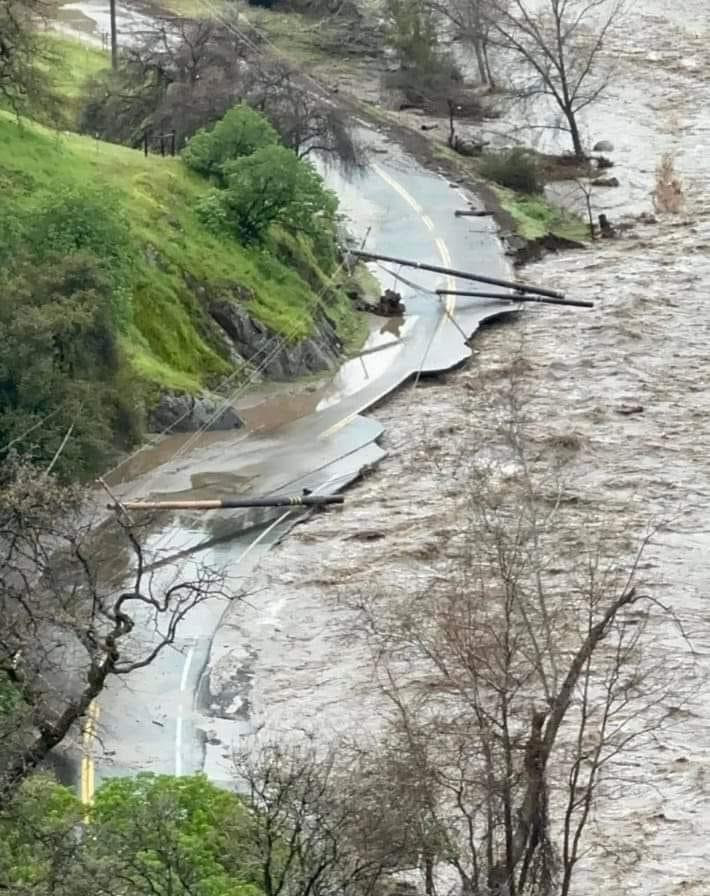 Eagle Mountain Road Damage