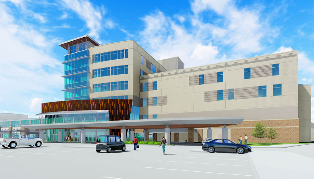 Cherokee Hospital Rendering