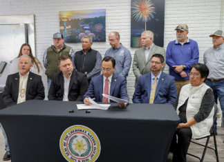 Cherokee Nation Provides $1 Million to Salina for Water Infrastructure Upgrades Cherokee Salina MOA