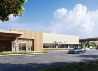 Choctaw Resort Development Enterprise Breaks Ground on $25 Million Project in Louisville, MS Choctaw Travel Plaza rendering