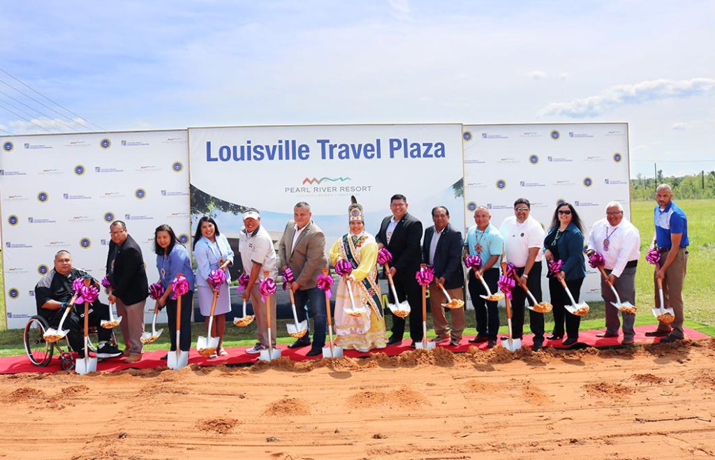 Choctaw Travel Plaza groundbreaking