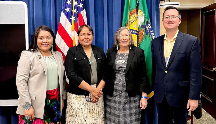 Navajo Council w/ Treasurer Malerba