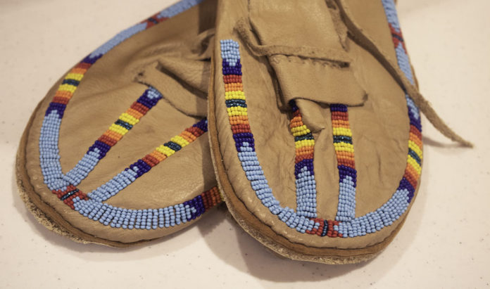 Osage moccasins