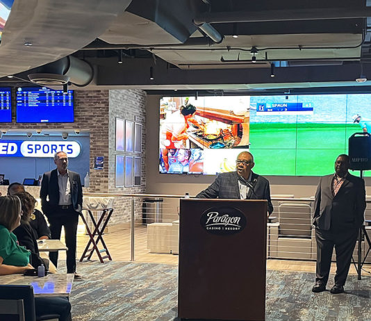 Topgolf Swing Suite Opens at Paragon Casino Resort Paragon Topgolf Swing Suite