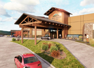 Rain Rock Casino Breaks Ground on Phase Two of Expansion Rain Rock_Porte Cochere