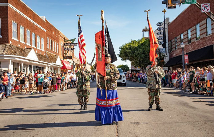 Cherokee National Holiday parade