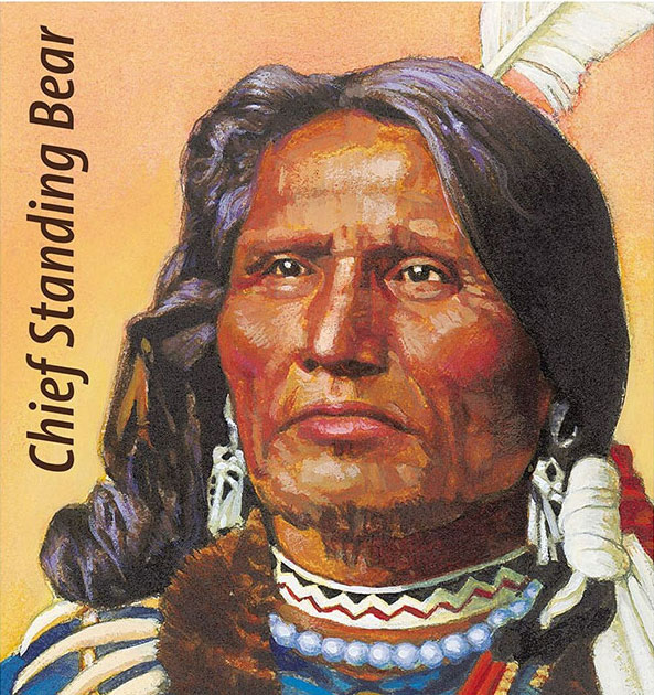 USPS Chief Standing Bear Stamp