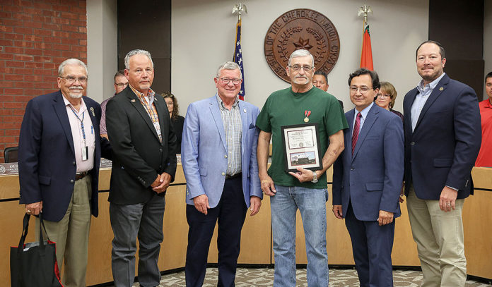 Cherokee June Medal of Patriotism