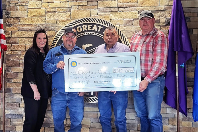 Choctaw County donation