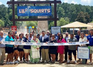 Pearl River’s Geyser Falls Opens Newest Attraction Geyser Falls Ribbon Cutting