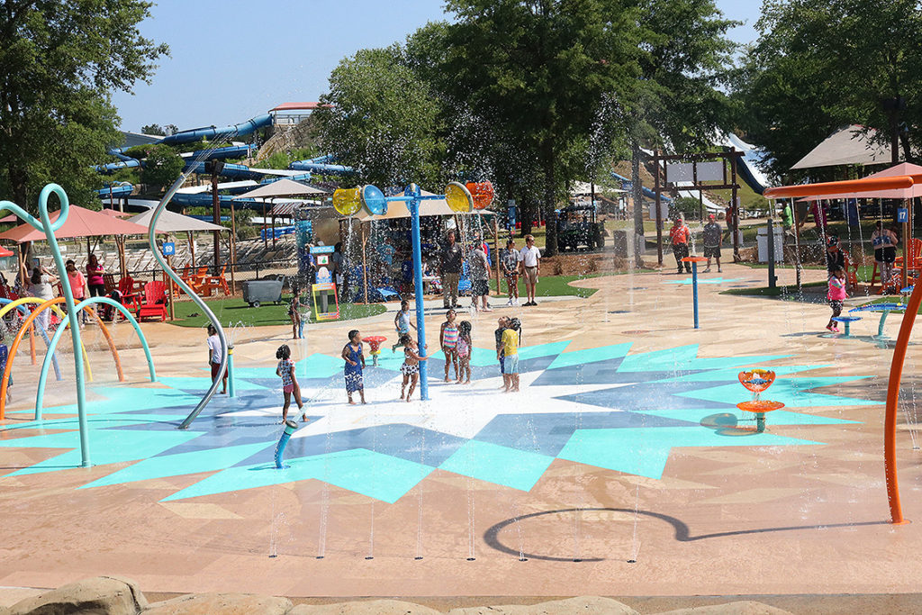 Geyser Falls Splash Pad