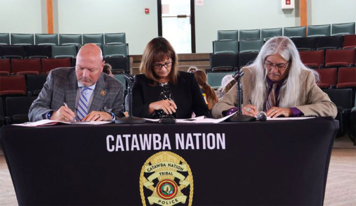 Catawba Nation police agreement