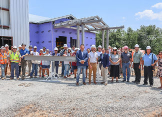 Cherokee Nation Holds Topping-Out Ceremony for Woody Hair Community Center Cherokee Kenwood Community Center