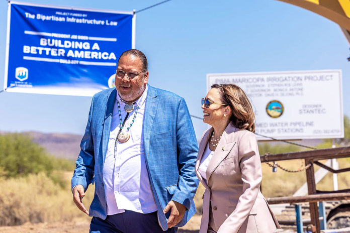 Kamala Harris Gila River visit Kamala Harris Gila River visit