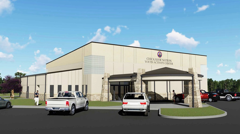 Chickasaw Youth Center rendering