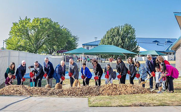 Chickasaw preschool expansion groundbreaking