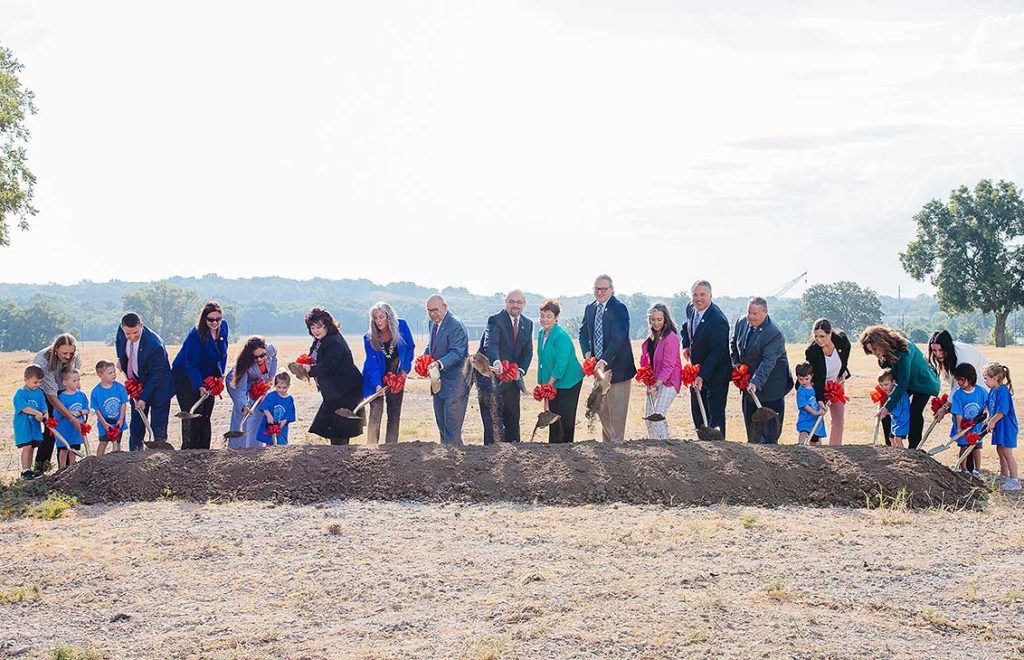 Child Dev Center Groundbreaking