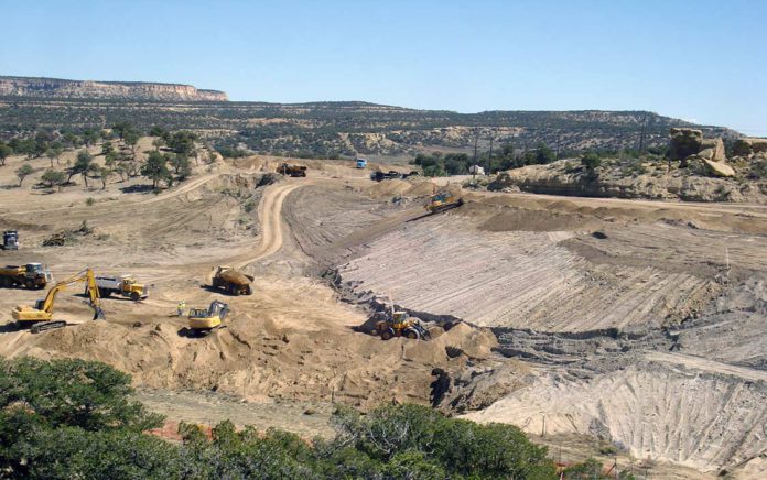 Navajo Nation land mine