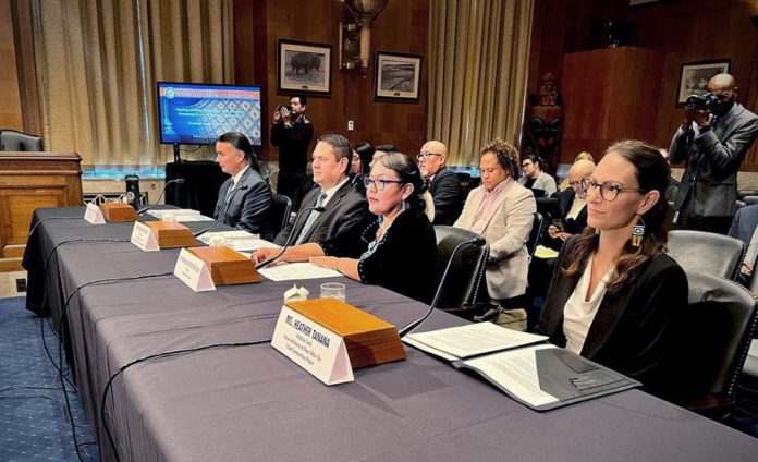 Indian Affairs Water Oversight Hearing