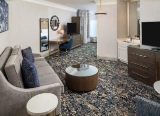 Paragon’s Renovated South Tower Now Receiving Guests Paragon South Suite Living Area