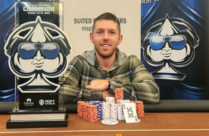 2023 MSPT winner Travis Young 2023 MSPT winner Travis Young