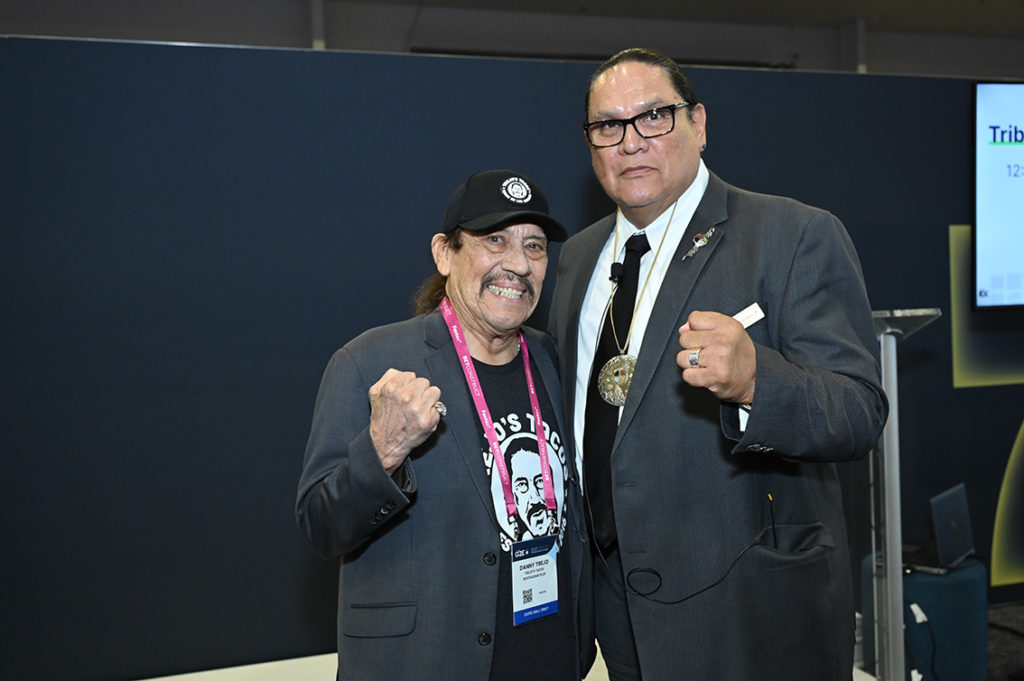 Ernie Stevens, Danny Trejo G2E