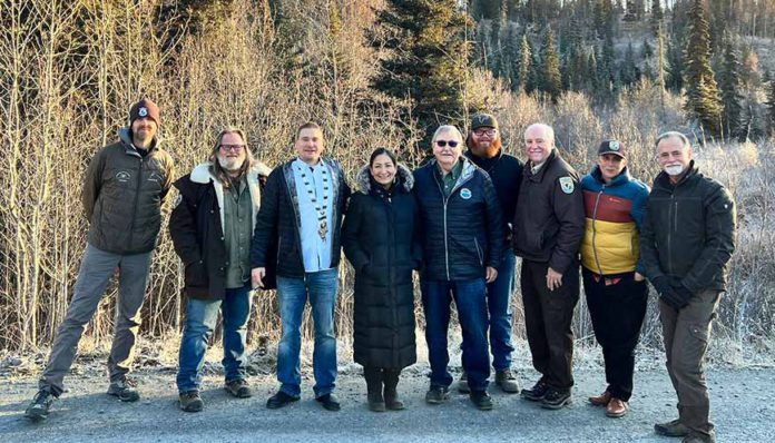 Haaland Alaska visit
