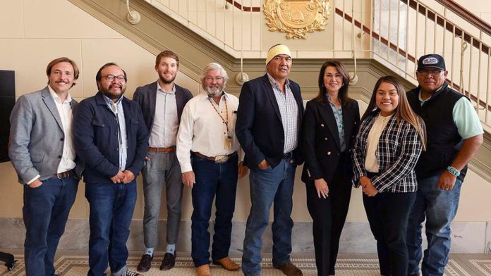 Navajo Delegates at Utah State Capitol