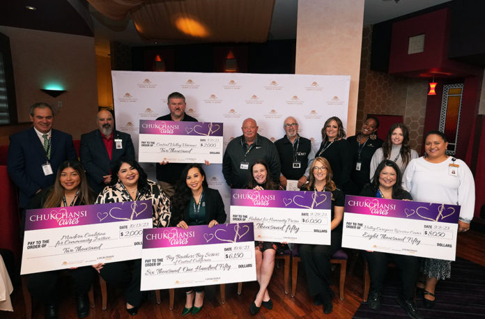 Chukchansi Cares Check Presentation 2023