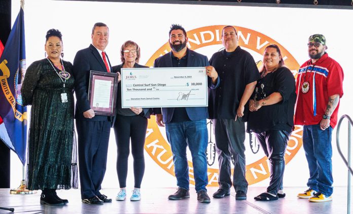Jamul Casino Veterans Day donation Jamul Casino Veterans Day donation