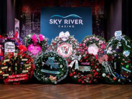 Sky River Casino To Donate $15,000 to Local Charities Through “Wreaths of Hope” Sky River Wreaths of Hope