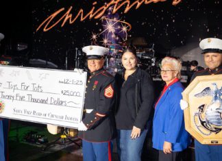 Santa Ynez Chumash Donates $25,000 to Toys for Tots Chumash Toys for Tots